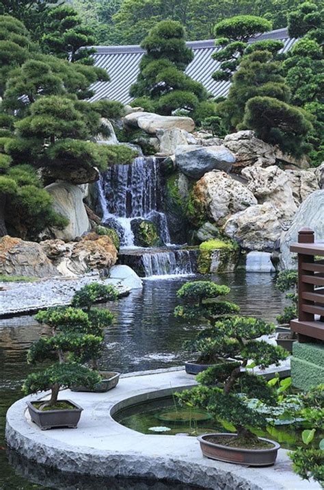 Japanese Garden Waterfall Images Gallery Beautiful Gardens