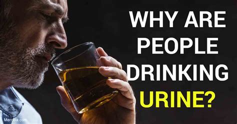 why are people drinking urine