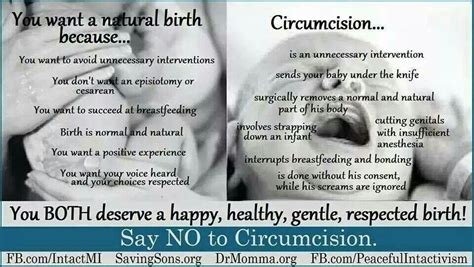 Under The Knife Circumcision Natural Birth Warts Intervention Breastfeeding Body Natural