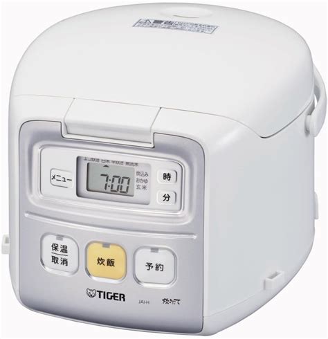 Amazon Com Rice Cooker Tiger White Jai H Wu Japan Import Tiger