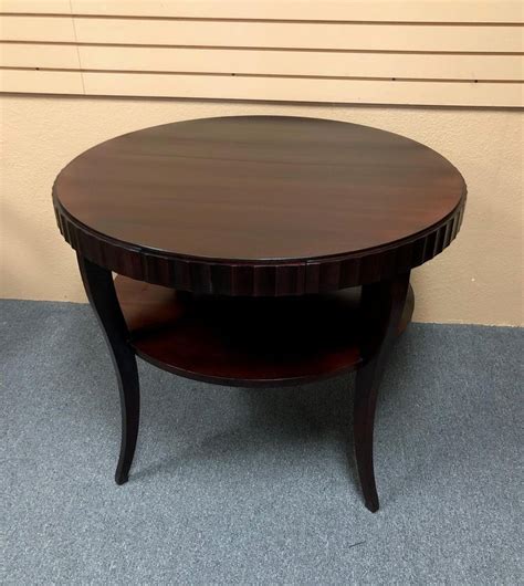 About 21% of these are console tables, 7% are wood tables, and 11% are metal tables. Fluted Edge Round Entry Table by Barbara Barry for Baker ...