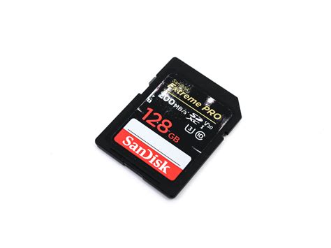 Used Sandisk Extreme Pro 128gb 200mbs Sdxc Card Mpb