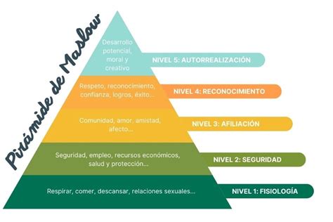 Pir Mide De Maslow Qu Es Fases Y Ejemplos Aplicados A La Vida