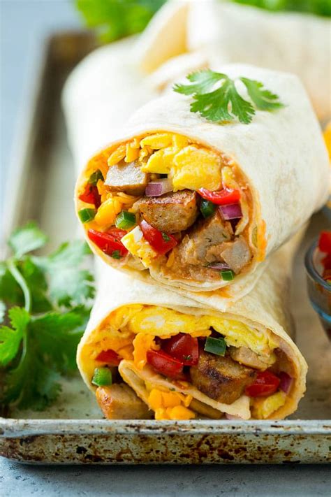 Breakfast Burrito Recipe Dinner At The Zoo