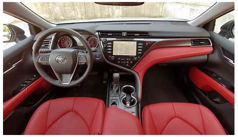 Update 119+ image toyota camry red leather seats - In.thptnganamst.edu.vn