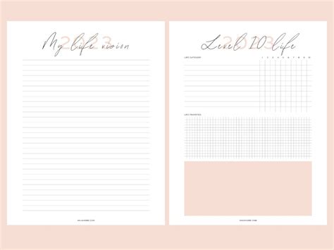 Goal Setting Template Free Printable 2024 Planner Anjahome