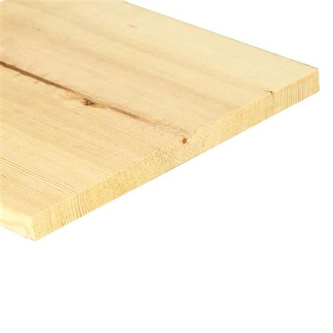 1 In X 12 In X 12 Ft Rough Sawn Siding Spruce Pine Fir Board At