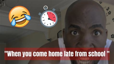 When You Come Home Late From School Actionjacksonlive Youtube