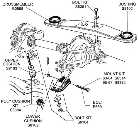 Crossmember And Related Diagram View Chicago Corvette Supply