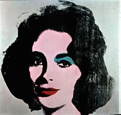 Museum Kunstreproduktionen Liz Taylor Von Andy Warhol Inspiriert Von