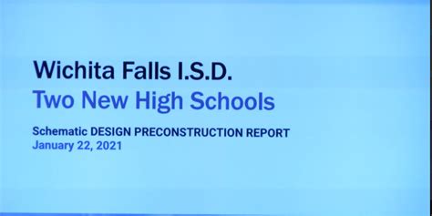 Wfisd To Include Competition Fields At New High Schools Approve Schematics