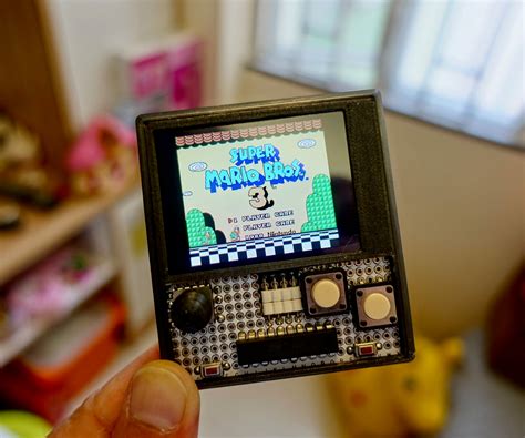 Esp32 Handheld Game Console 21 Steps With Pictures Instructables