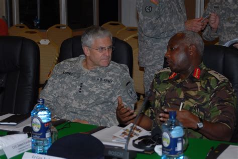 Us Army Chief Of Staff Meets With Kenya Army Commander Article