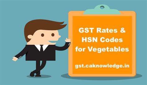 Search or download complete list of hsn codes for gst enrolment. GST Rates & HSN Codes for Vegetables (Onions, Tomatoes ...