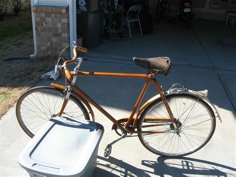 1945 Fratelli Vianzone Wooden Bicycle Picture 4 Dave S Vintage Bicycles