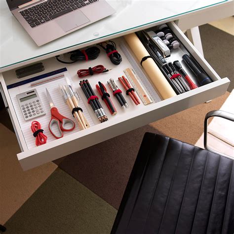 How To Organize Desk Drawers Easily And Efficiently Velcro Brand Blog