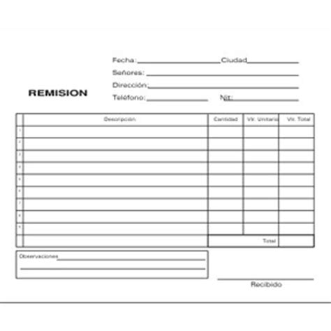 Sample Excel Templates Formato De Nota De Remision Para Llenar En Excel