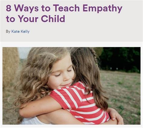 8 Ways To Teach Empathy To Your Child Empathy Activities Teaching