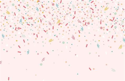 Colourful Confetti Party Sprinkles Wallpaper Mural Confetti Wallpaper Birthday Wallpaper