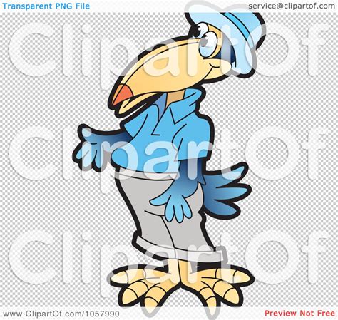 Royalty Free Vector Clip Art Illustration Of A Friendly Crow By Lal