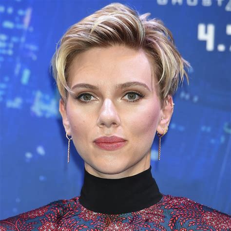 Scarlett Johansson Is All The Short Hair Inspiration Youll Ever Need