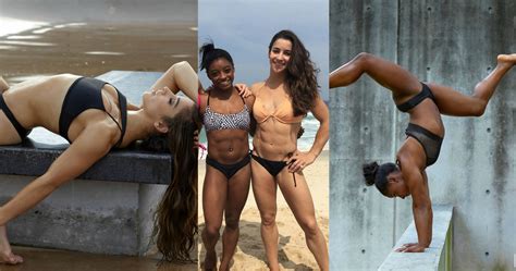Sports Illustrated Releases Hot Photos Of Aly Raisman And Simone Biles