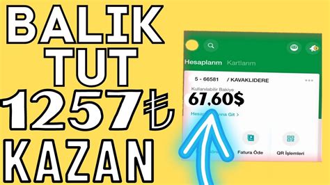 Balık Tut Yatırımsız 67 6 Kazan KANITLI VİDEO İnternetten Para