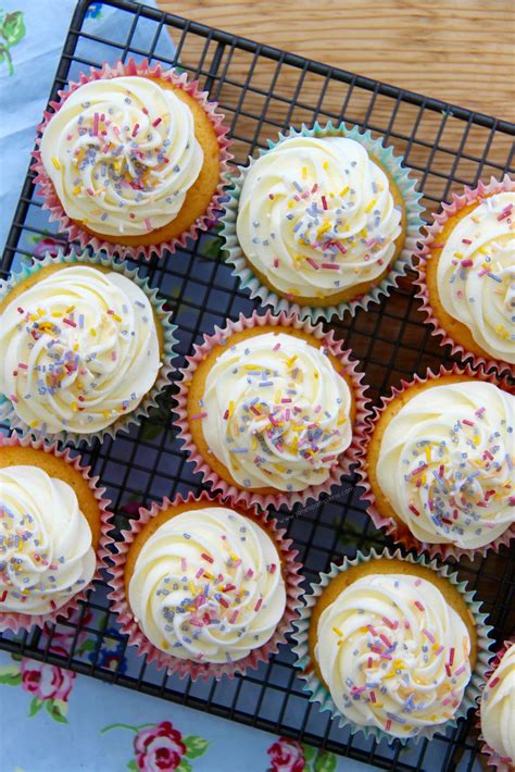 Gluten Free Vanilla Cupcakes Jane S Patisserie