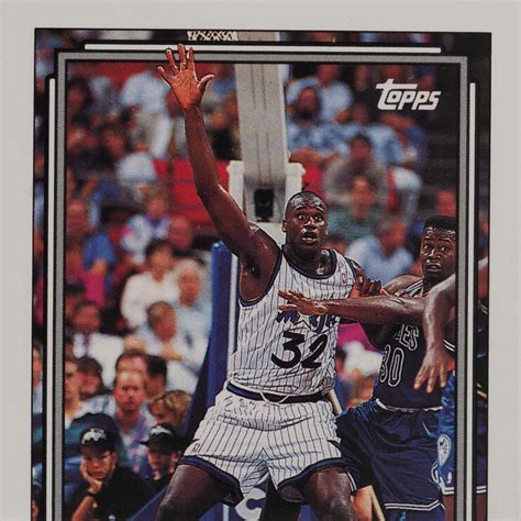 Check spelling or type a new query. Shaquille O'Neal Rookie Card Checklist, Gallery, Top List, Most Valuable
