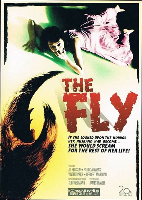 The Fly 1958 Best Horror Movies Horror Posters Movie Posters