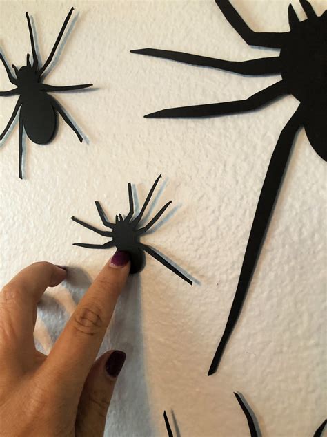 Diy Paper Spider Wall Sew Woodsy