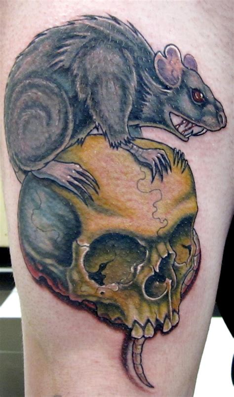 While rat tattoos may seem a little strange to some, they actually make some fun and creative ink. Pin on RATs - Tattoo, Logos