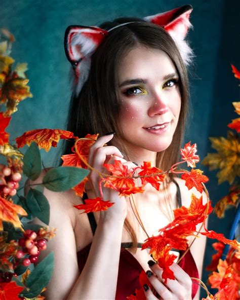 легкая эротика Осень девушка Bunny Marthy Эротика красивые