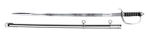 Maltese Correctional Service Officer Sword With Scabbard