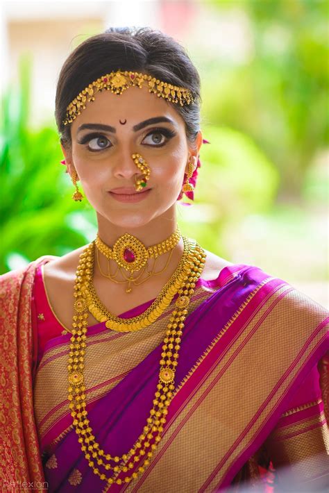 Beautiful South Indian Bride In Full Bridal Look Wearing Traditional Indian Jewellery Indian