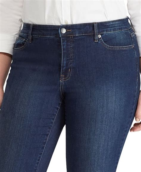 Lauren Ralph Lauren Plus Size Premiere Straight Curvy Fit Jeans