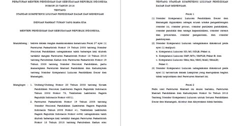 Standar nasional pendidikan disempurnakan secara terencana, terarah, dan berkelanjutan sesuai. Standar Kompetensi Lulusan Pendidikan Dasar dan Menengah ...