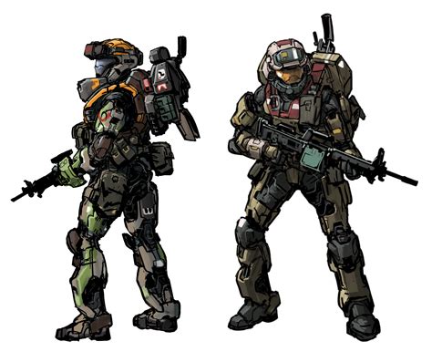 Halo Reach Armor Concept Art