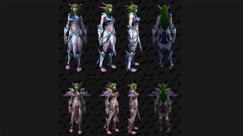 Wow Night Elf Heritage Armor Uncovered In Patch Ptr Slotofworld