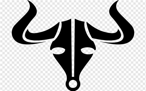 Cattle Horn Bull Bull Animals Logo Black Png Pngwing