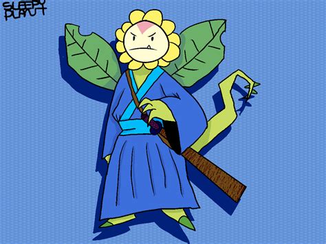 Bushidosunflowmon By Sleepyplant On Newgrounds