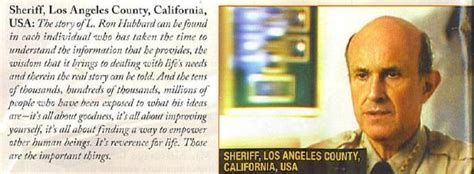 Disgraced Former La County Sheriff And Long Time Scientology Promoter Lee