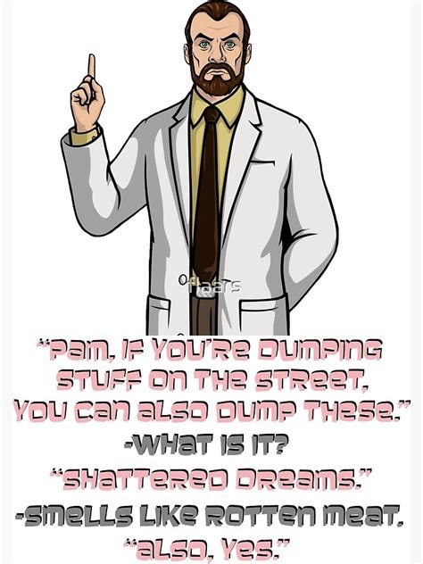 Dr Krieger From Archer Having A Conversation About Shattered Dreams