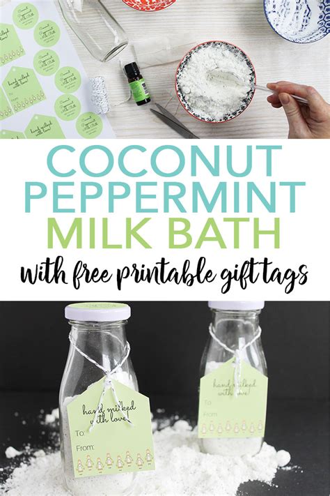 Peppermint And Coconut Milk Bath Recipe Angie Holden The Country Chic