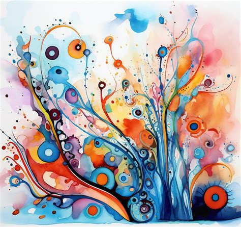 Premium Ai Image Abstract Watercolor Artworks