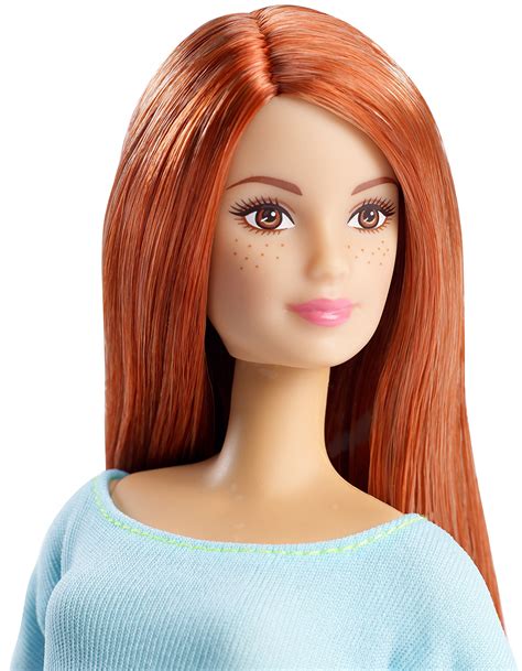 Barbie Made To Move Posable Doll In Pastel Blue Color Blocked Top And