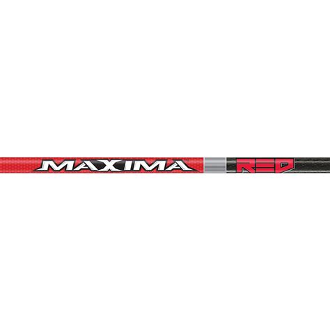 Carbon Express Maxima Red Arrow Shaft 350 12pk 50752 Reddog Survival
