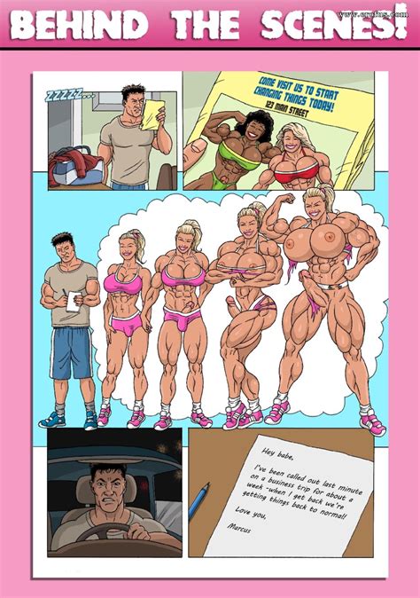 Page Various Authors Free Comic Kinky Rocket Comix Female Muscle