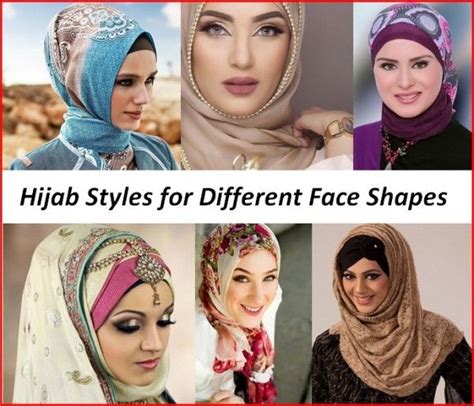 Latest Fashion Hijab Style And Designs For Different Face Shapes Face Shapes Hijab Fashion Hijab