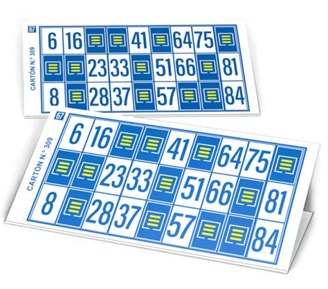 Cartones Bingo Gráficas Larrad